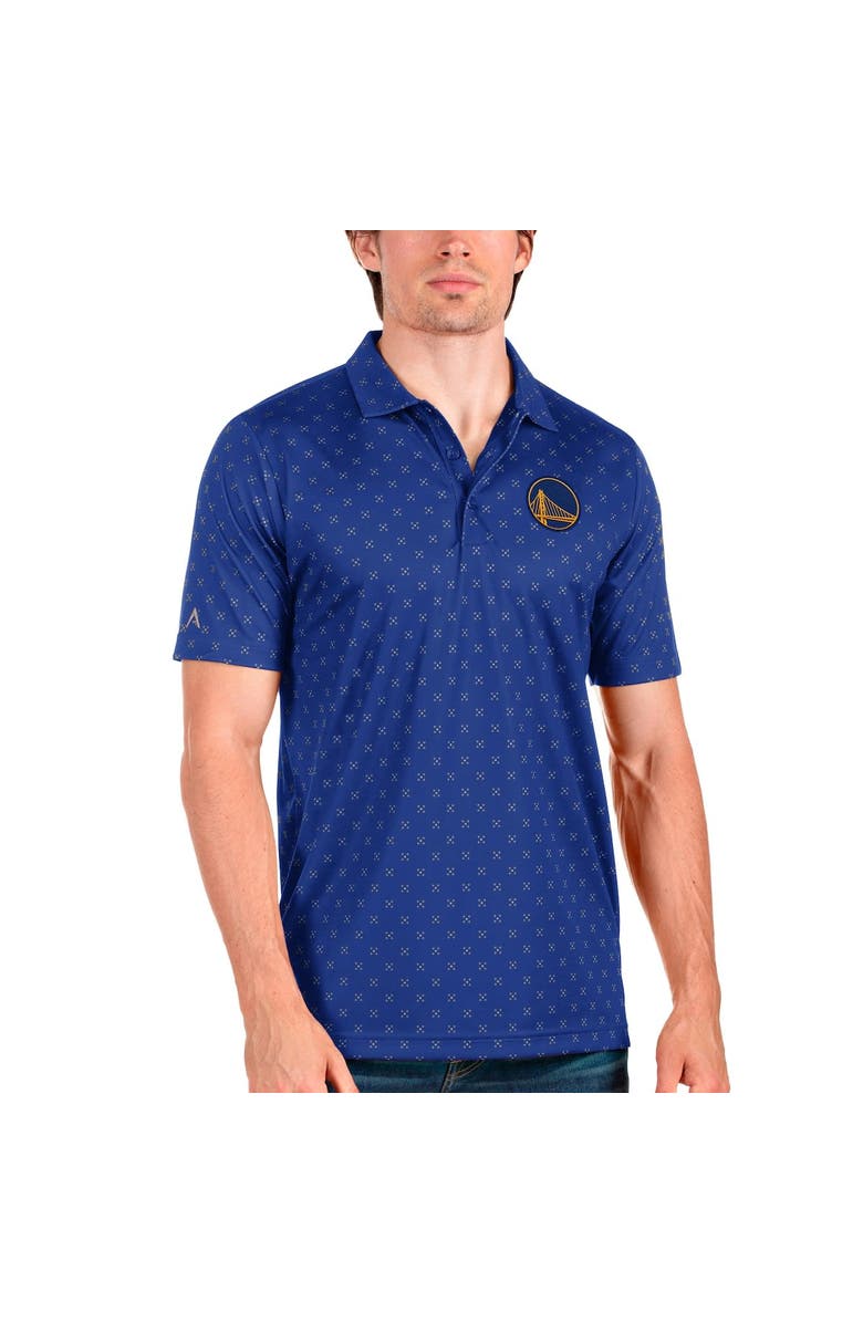 ANTIGUA Men's Antigua Royal Golden State Warriors Spark Polo, Main, color, 