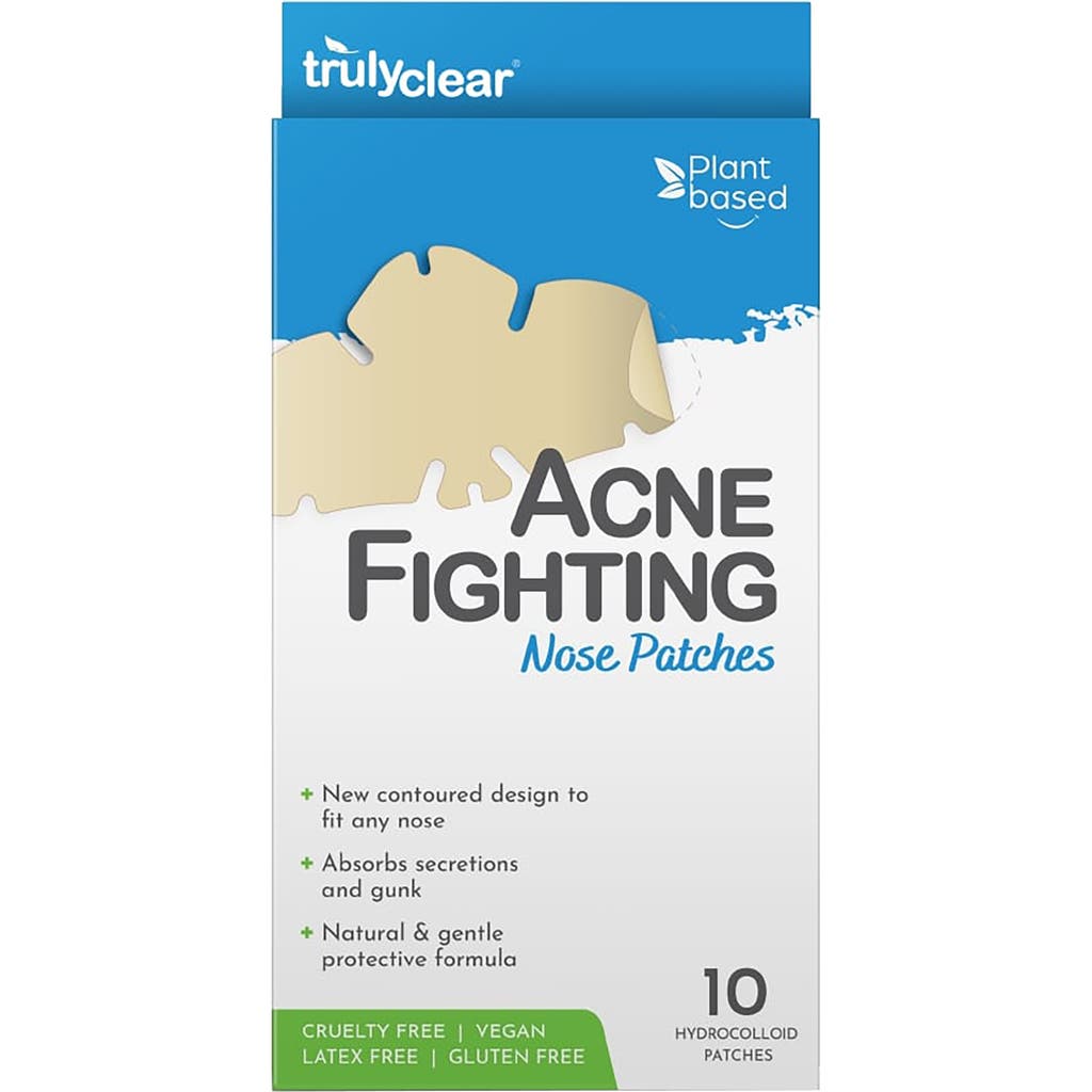 TRULY CLEAR Acne Nose Patches, 10 Count in Multicolored  product
