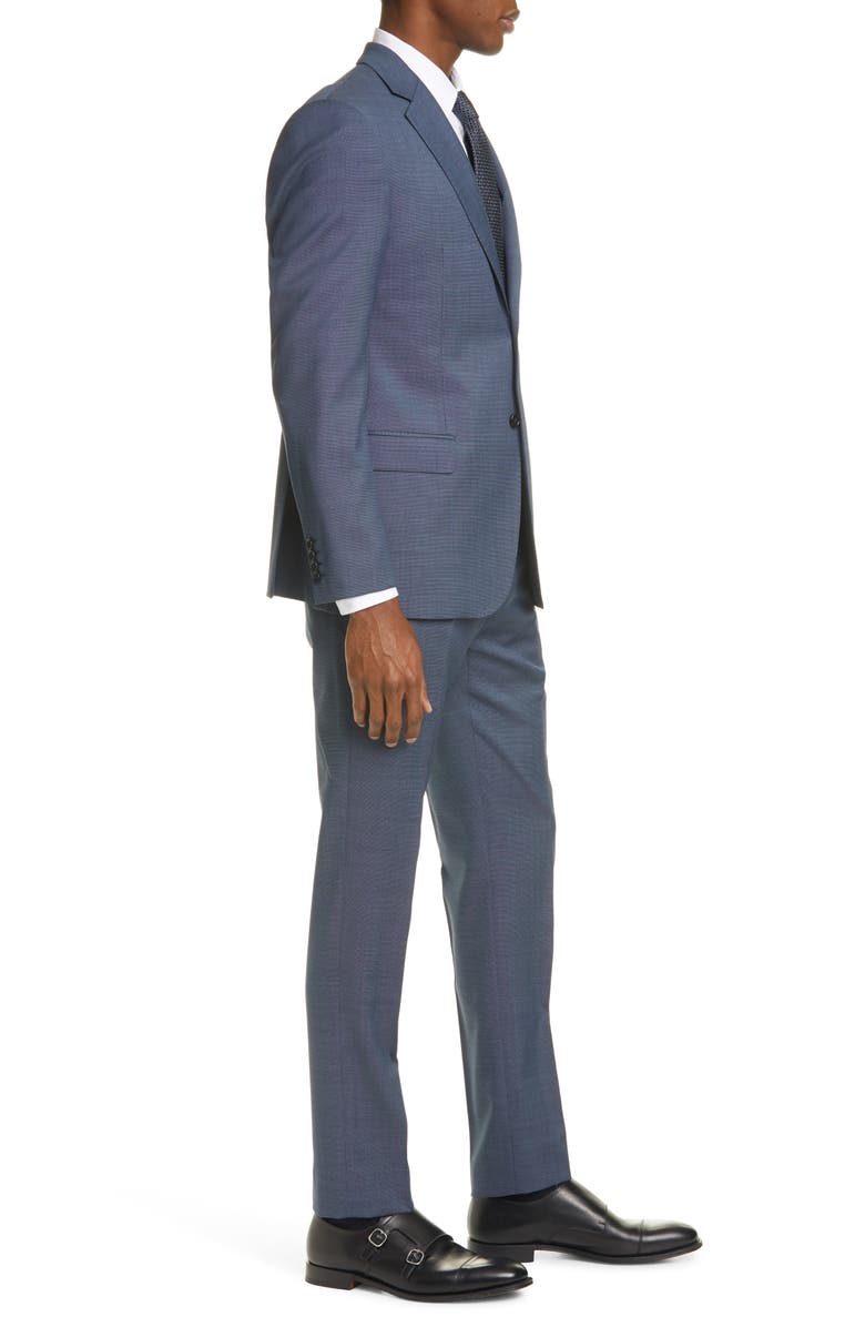 Emporio Armani G Line Trim Fit Solid Wool Suit, Alternate, color,