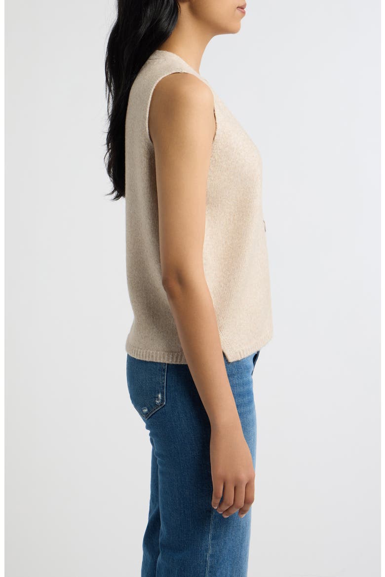 Sweater Vest, Alternate, color, OATMEAL