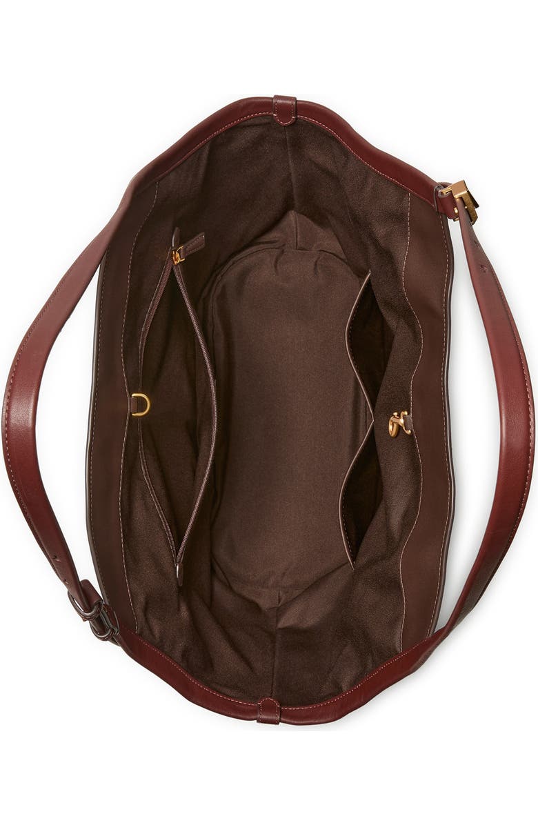 Kate Spade New York deco suede tulip tote, Alternate, color,