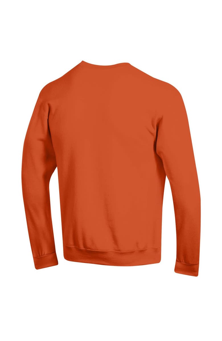 Champion Men's Champion  Orange Illinois Fighting Illini Arch Over Logo Pullover Sweatshirt, Alternate, color, 