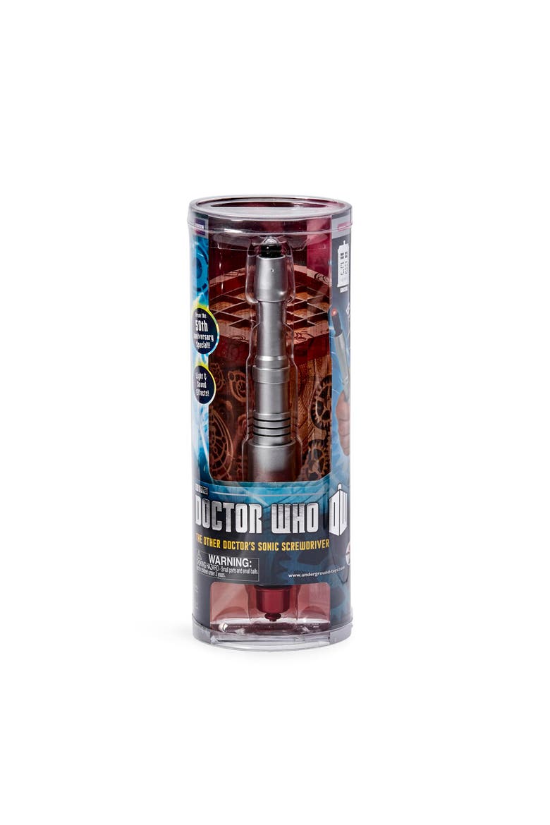Doctor Who The Other Doctor's John Hurt Version Sonic Screwdriver, Alternate, color, Silver