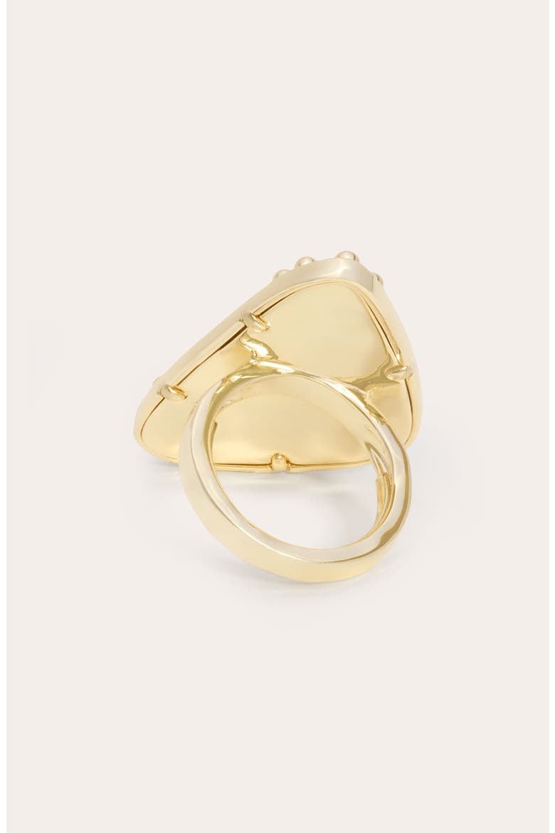 Cleo Tiger's Eye Statement Ring, Alternate, color, GOLD