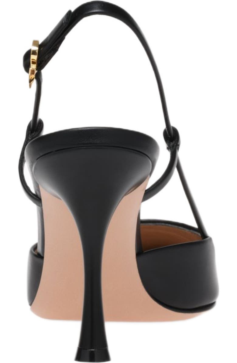Gianvito Rossi Ascent Slingback, Alternate, color, Black