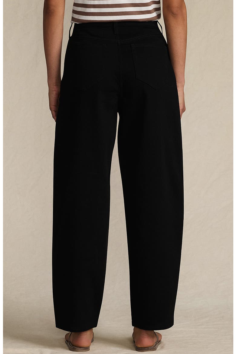 Recover High Rise Barrel Leg Ankle Jeans, Alternate, color, Black