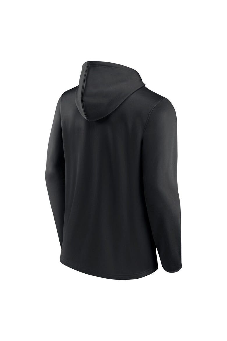 Men's Fanatics Branded Black Cleveland Browns Ball Carrier Full-Zip Hoodie, Alternate, color, Black