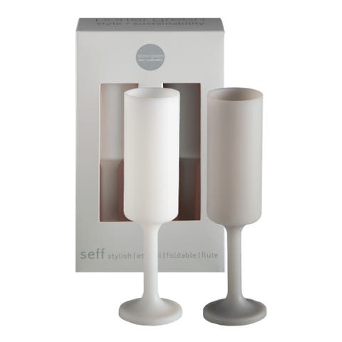 Seff | Unbreakable Champagne Flutes