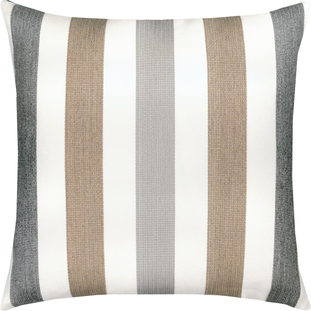 Elaine Smith Dune Stripe Indoor & Outdoor Woven Accent Pillow