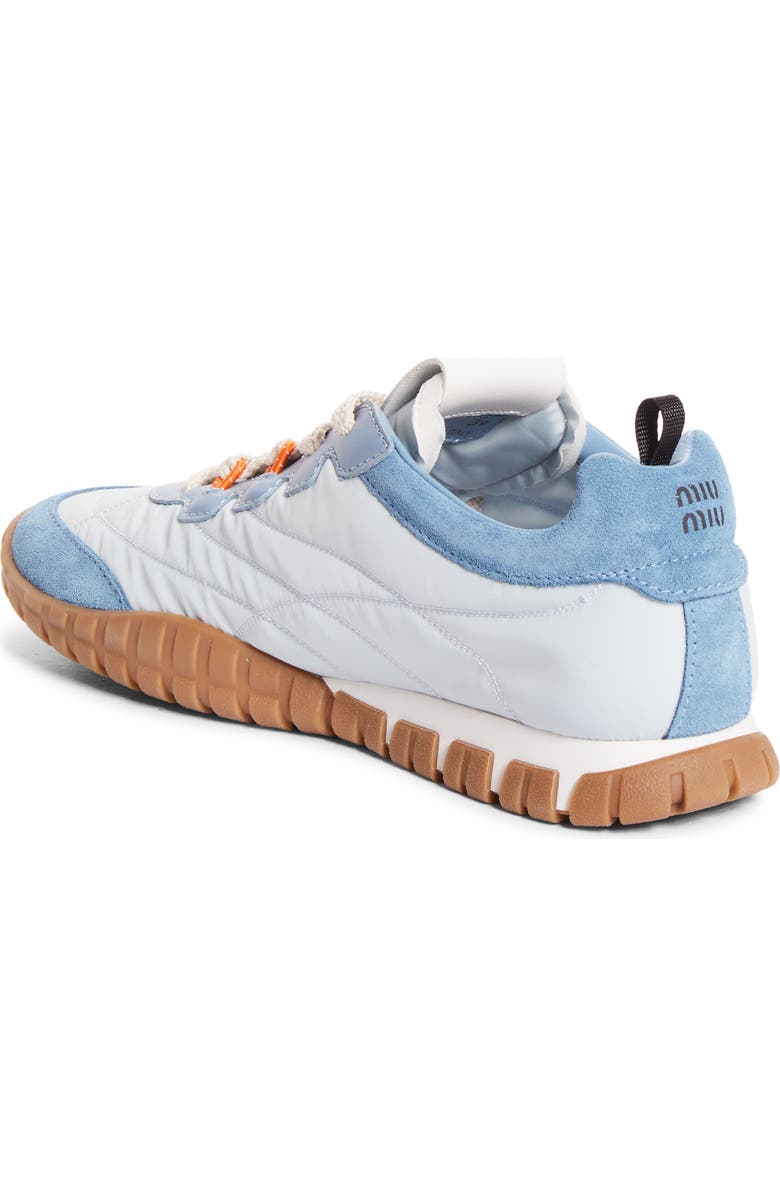 Miu Miu Tyre Quilted Sport Sneaker, Alternate, color,