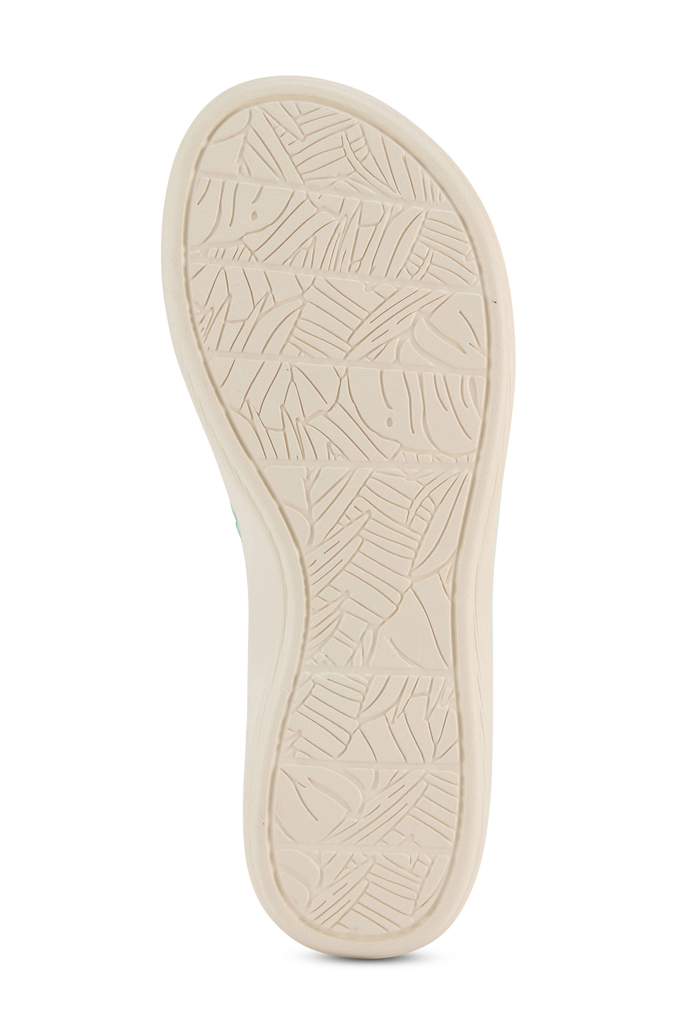 Woven Flip Flop Sandal, Alternate, color, GREEN