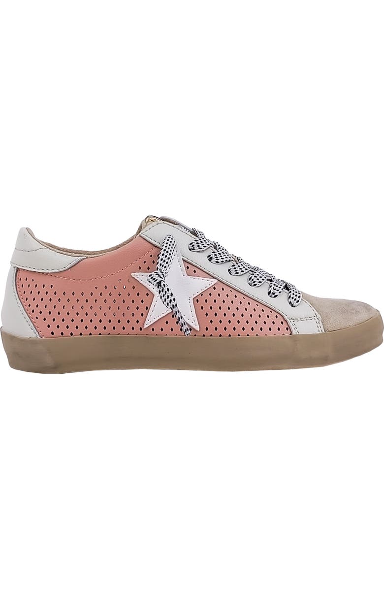 SHUSHOP Kids' Paula Sneaker, Alternate, color, Pink Perf