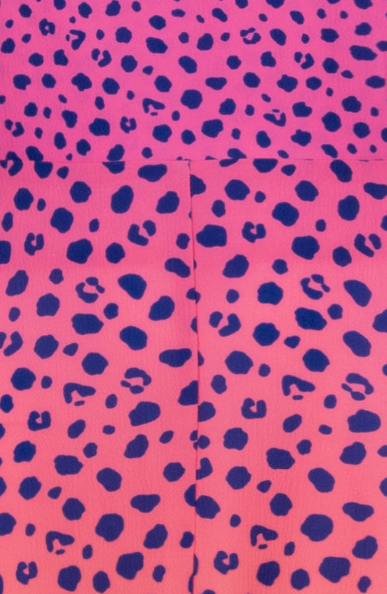 AFRM Liza Puff Sleeve Cutout Midi Dress, Alternate, color,