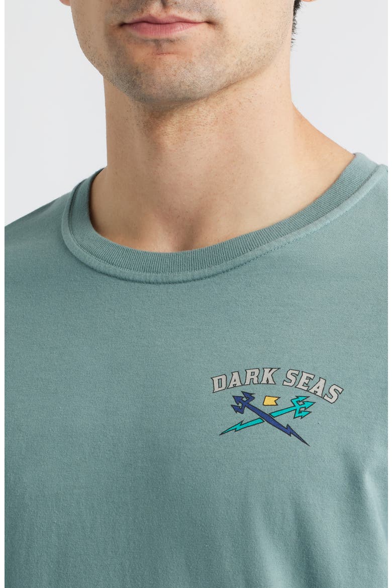 Octo Glass Cotton Graphic T-Shirt, Alternate, color, STORMY SEA