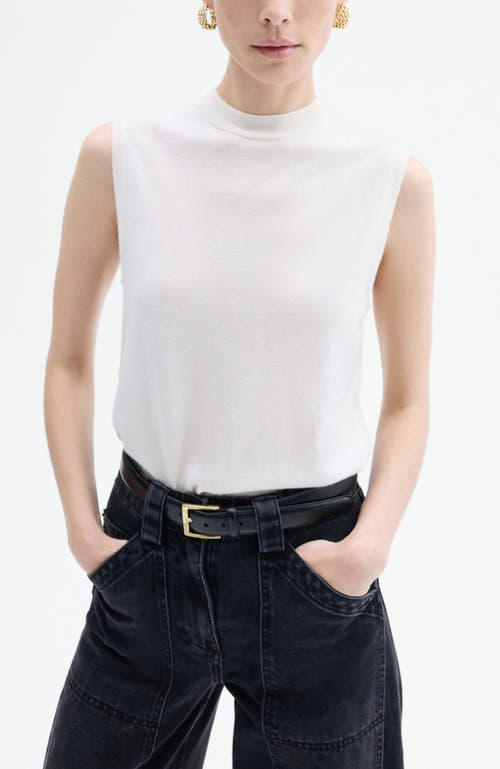 Co Shell Tank In White