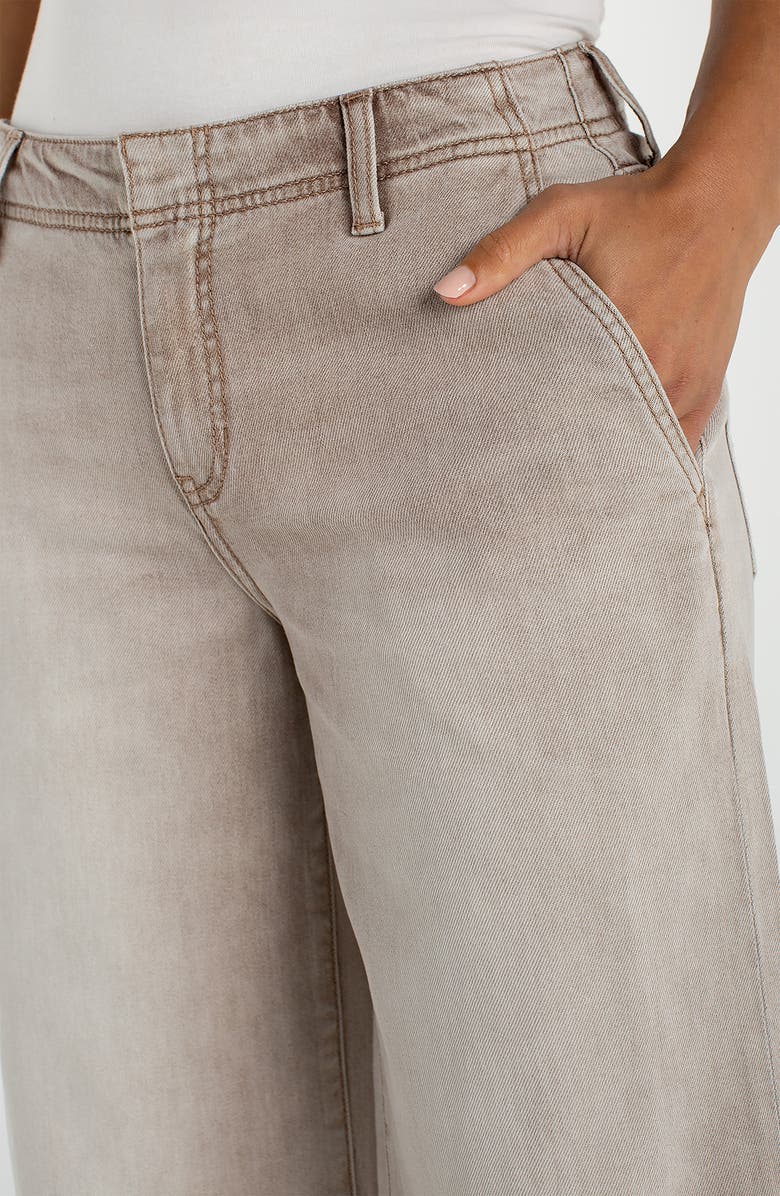 Liverpool Los Angeles Crop Wide Leg Jeans, Alternate, color, 