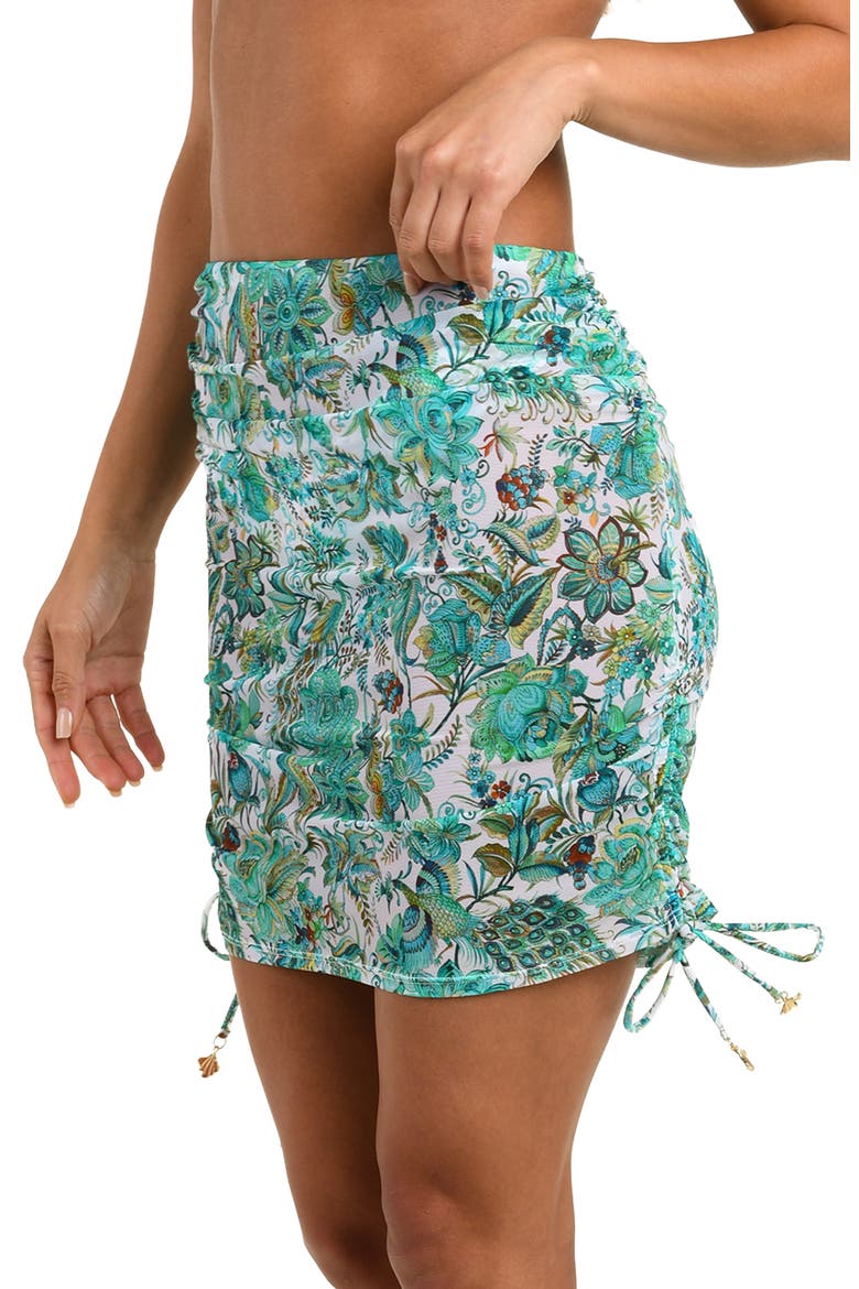 Free Spirit Cover-Up Miniskirt, Alternate, color, BLUE/ GREEN MULTI