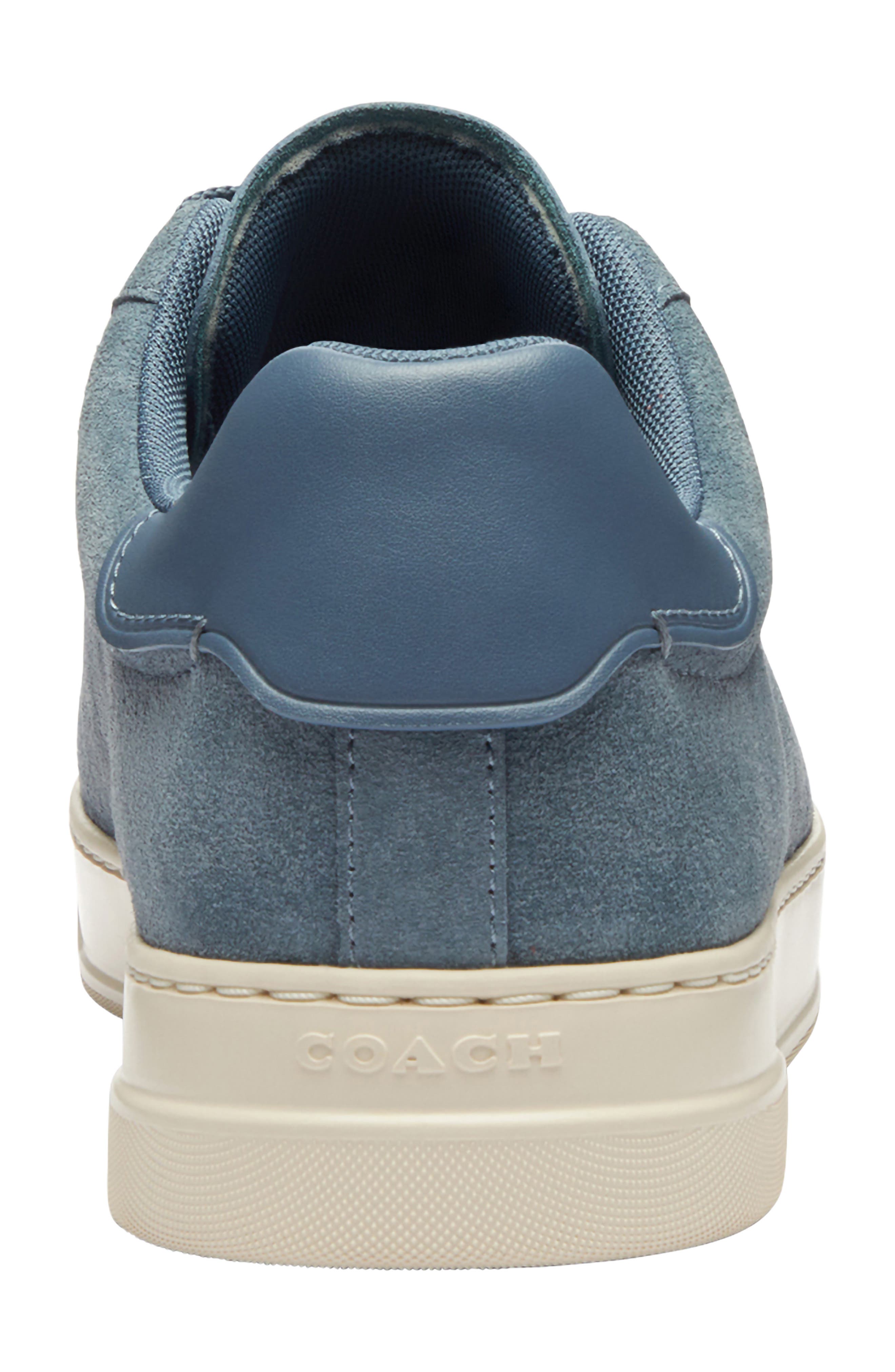 COACH High Line Sneaker, Alternate, color, Light Denim/ Chalk