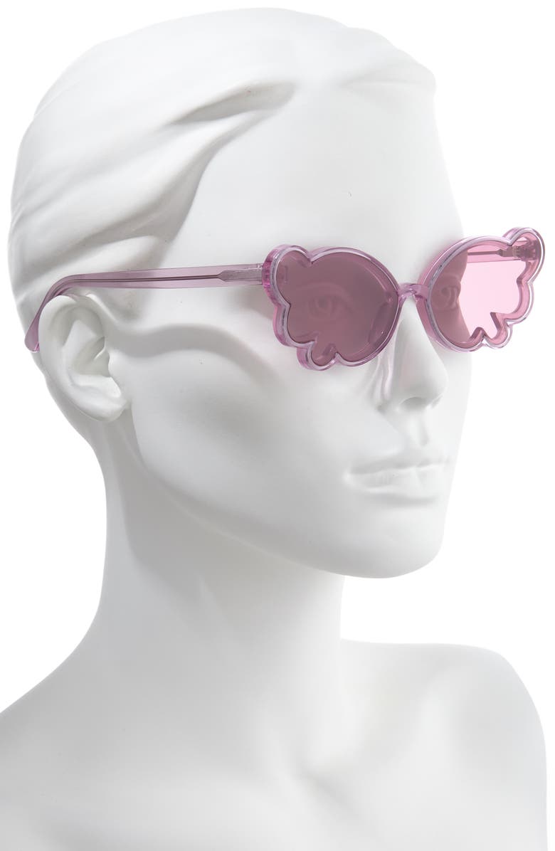 Anna Sui Butterfly Sunglasses, Alternate, color, 