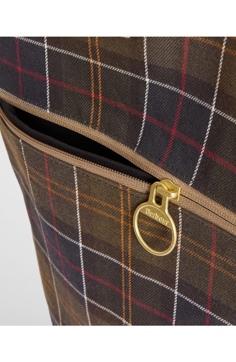 Barbour Transport Tartan Plaid Canvas Tote, Alternate, color, Classic Tartan