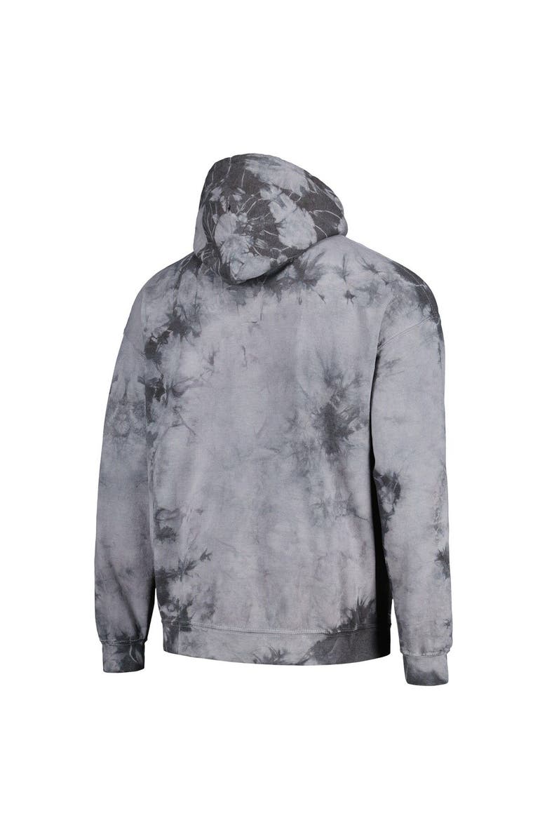 Stadium Essentials Unisex Stadium Essentials Charcoal Phoenix Mercury Street Art Dark Crystal Tie-Dye Washed Pullover Hoodie, Alternate, color, 
