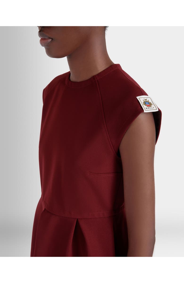 Bally Mini Dress, Alternate, color, Red