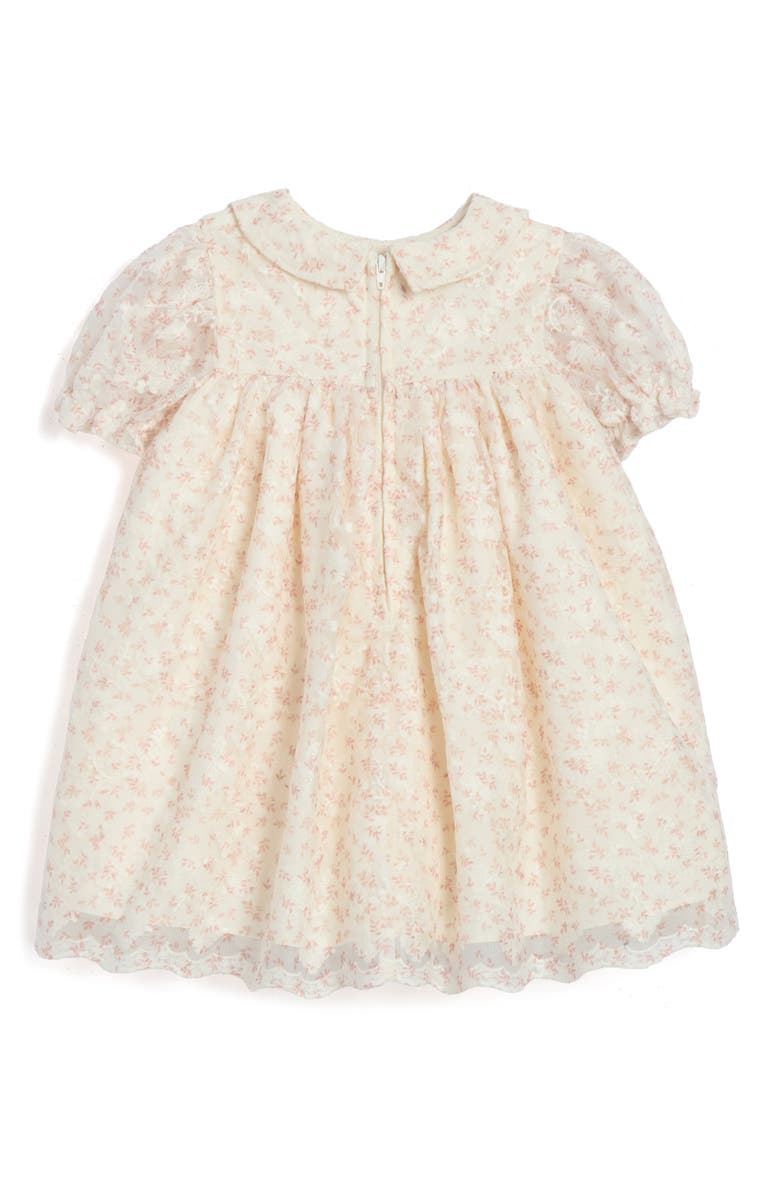 Pippa & Julie Melissa Floral Embroidered Dress & Bloomers Set, Alternate, color, 