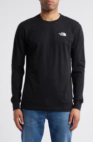 The North Face Long Sleeve NSE Box Logo Graphic T-Shirt