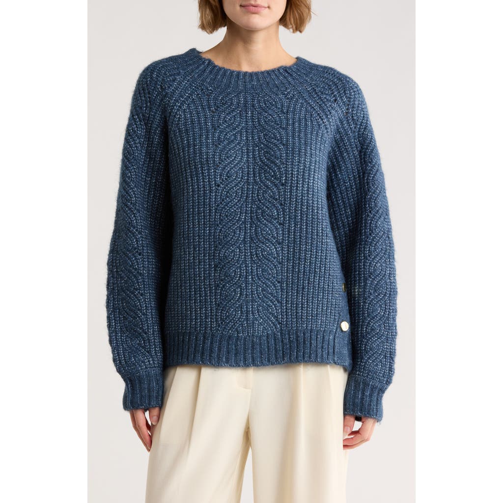 Love Token Gail Sweater In Blue