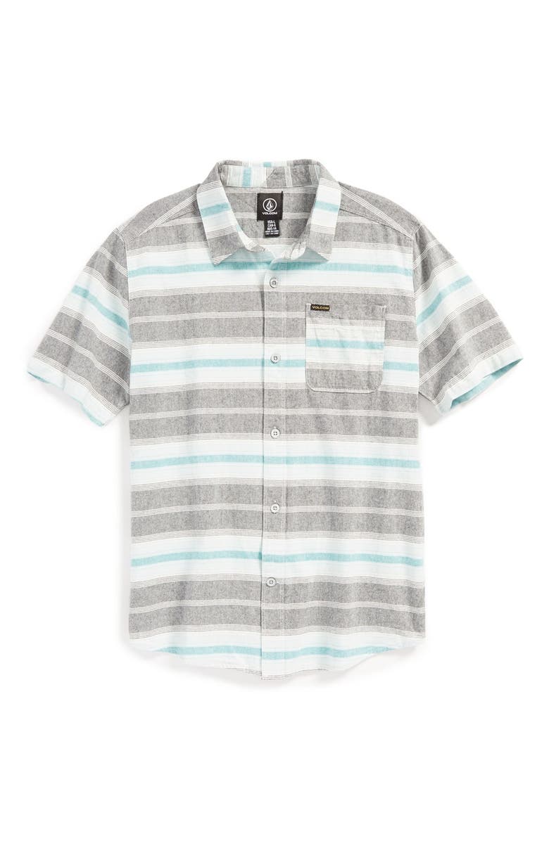 Volcom 'Medfield' Short Sleeve Woven Shirt, Main, color,