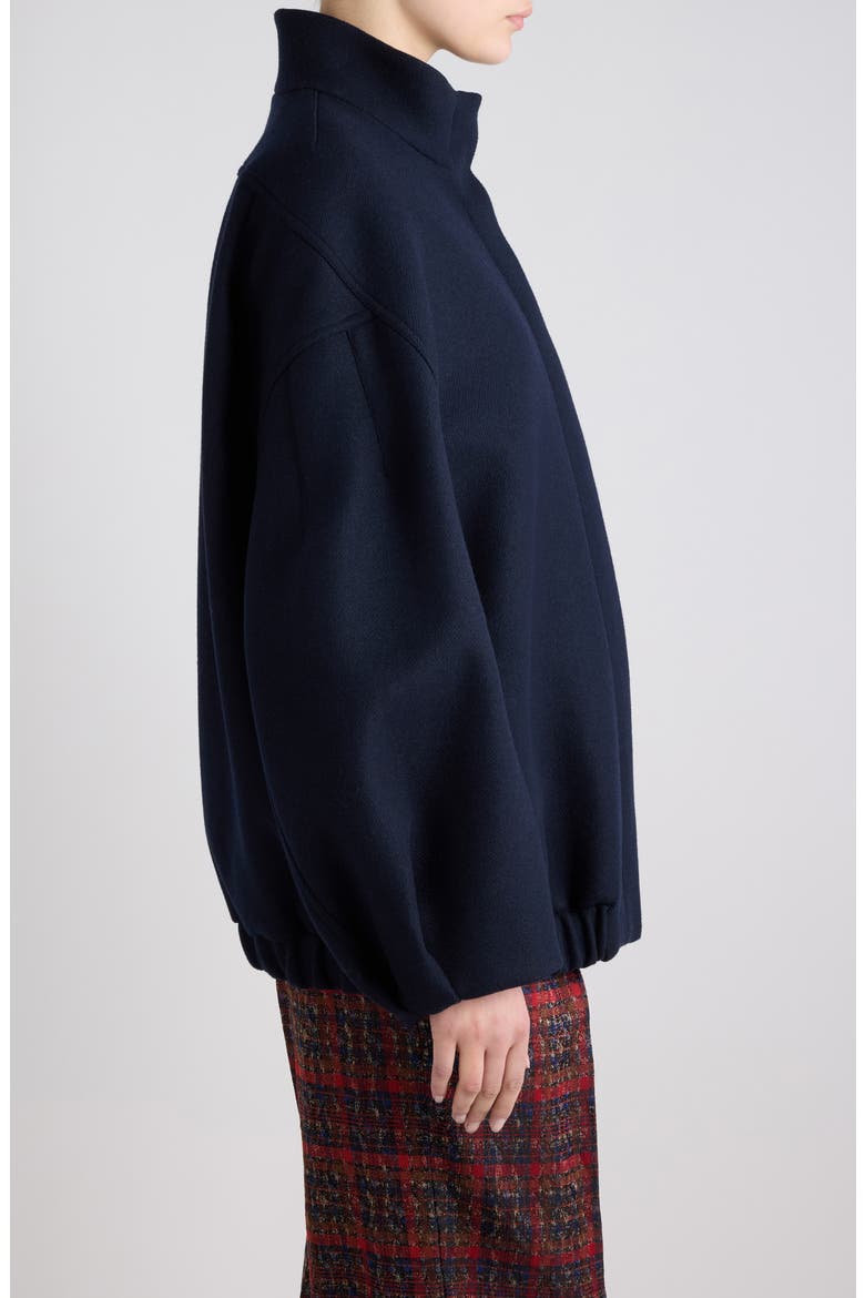 Voles Wool Blend Twill Jacket, Alternate, color, NAVY