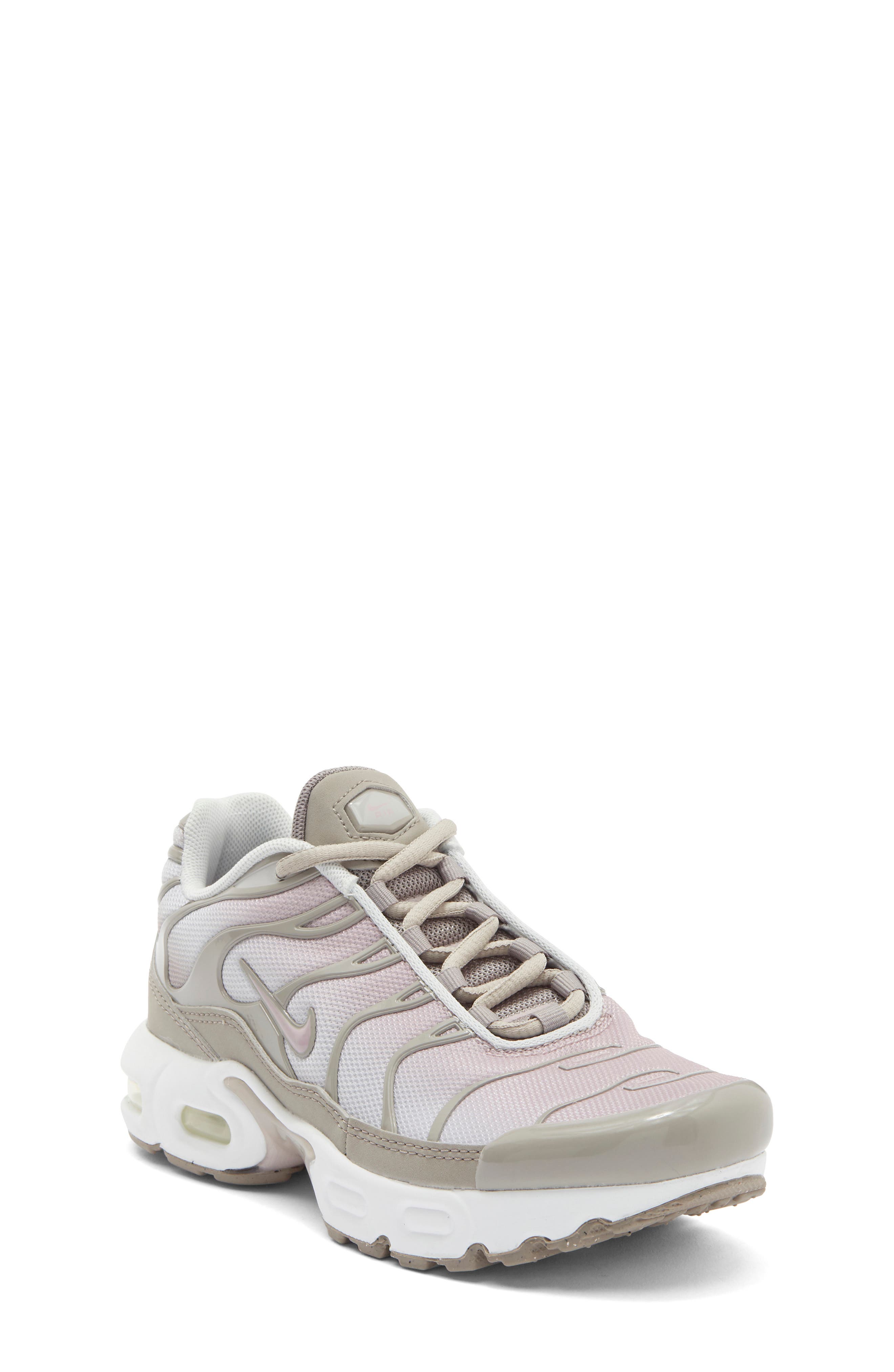 Kids' Air Max Plus Sneaker, Main, color, PHOTON DUST/ ROSE/ STONE