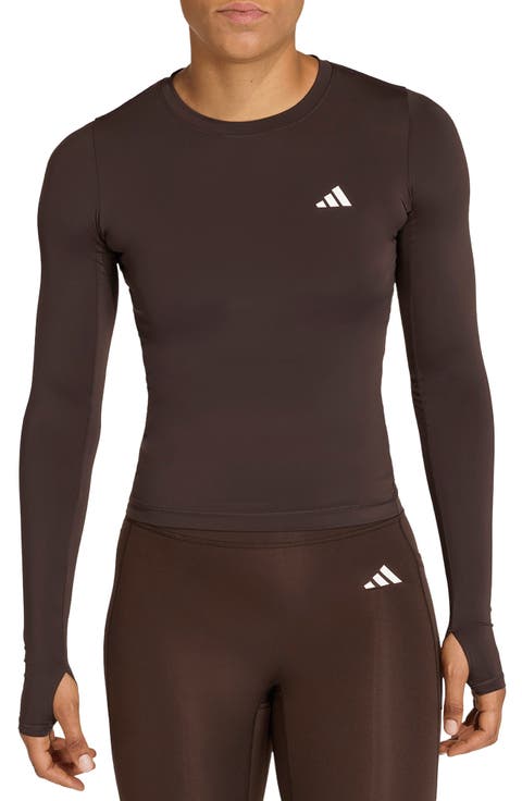 Power Essentials Workout Contour Long Sleeve Top