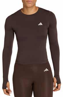 adidas Power Essentials Workout Contour Long Sleeve Top
