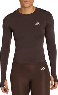 adidas Power Essentials Workout Contour Long Sleeve Top