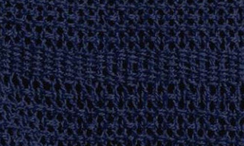 Crane Air Deep Current Knit Throw Blanket In Blue