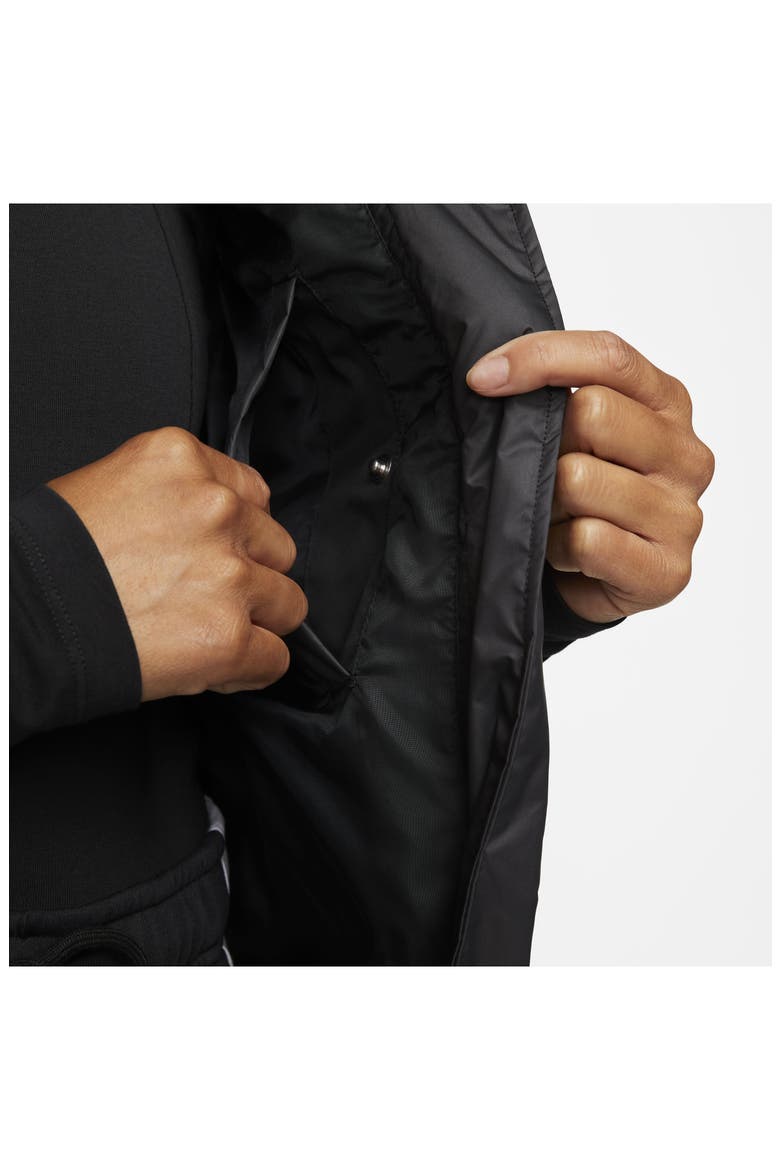 Sportswear Therma-FIT Windrunner 550-Fill Power Down Vest, Alternate, color, BLACK/ BLACK/ WHITE