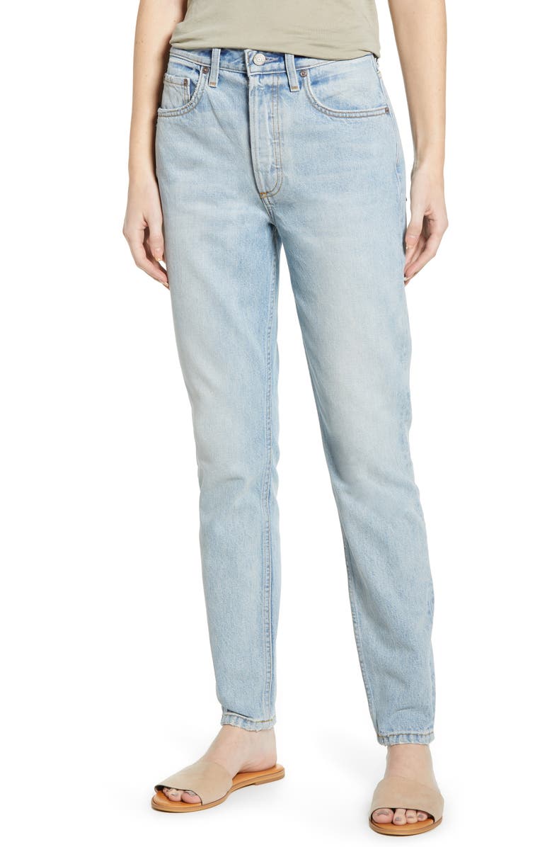 Boyish Jeans The Billy High Waist Ankle Skinny Jeans, Main, color, 