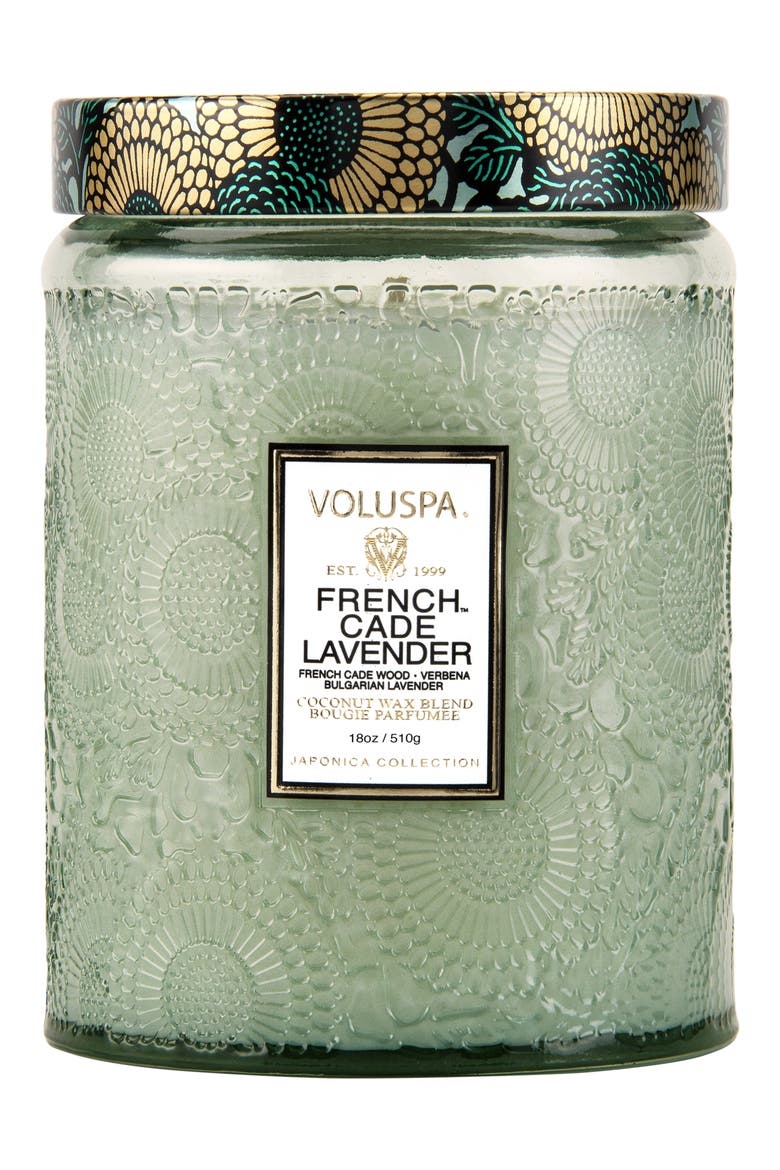 French Cade Lavender Large Jar Candle, Alternate, color, FRENCH CADE LAVENDER
