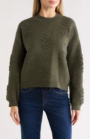 CYRUS Textured Crewneck Sweater