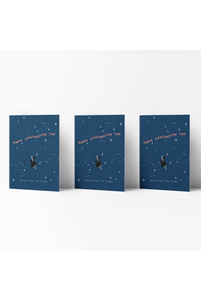 Graduation Greeting Card Pack Sets (3 ct) Stars Happy Graduation Day, Main, color, Multi-Pack