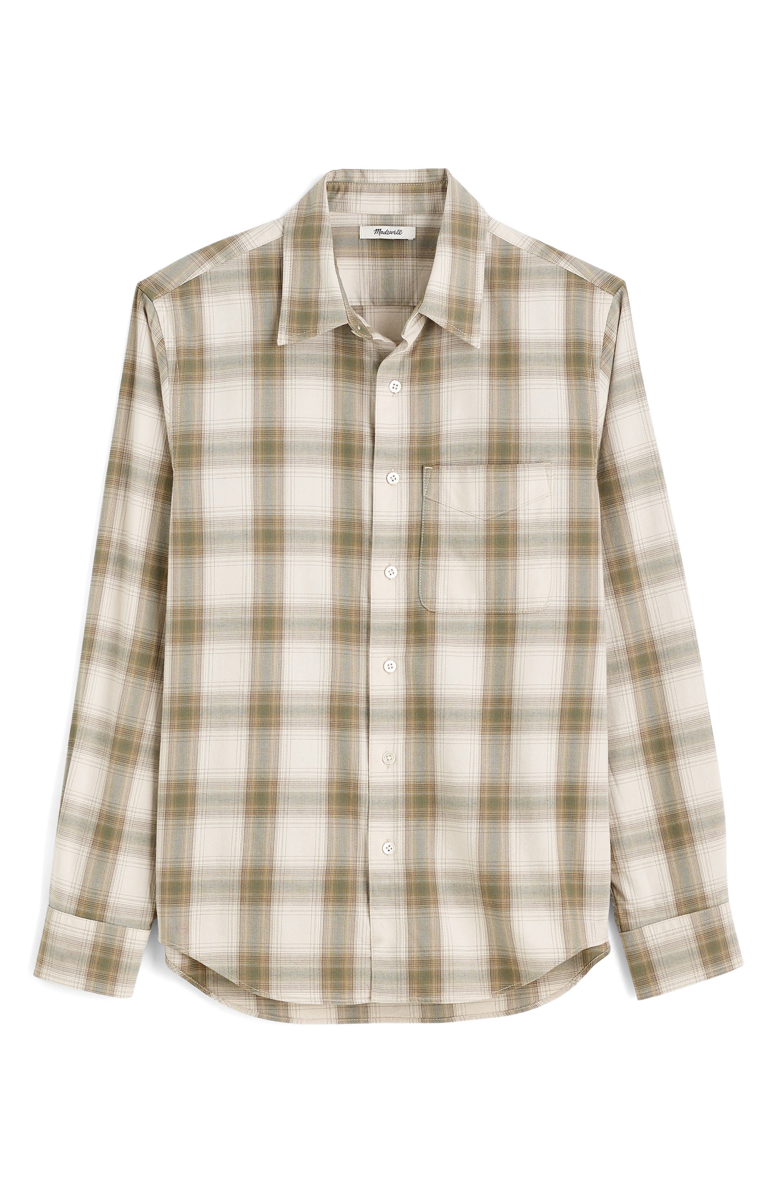 selected PALE DOVE OMBRE FADE PLAID