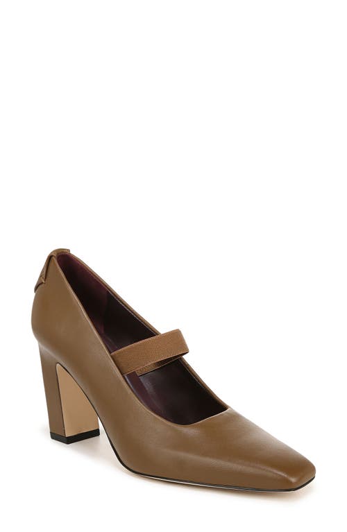 SARTO by Franco Sarto Flexa Bria Square Toe Pump in Brown 