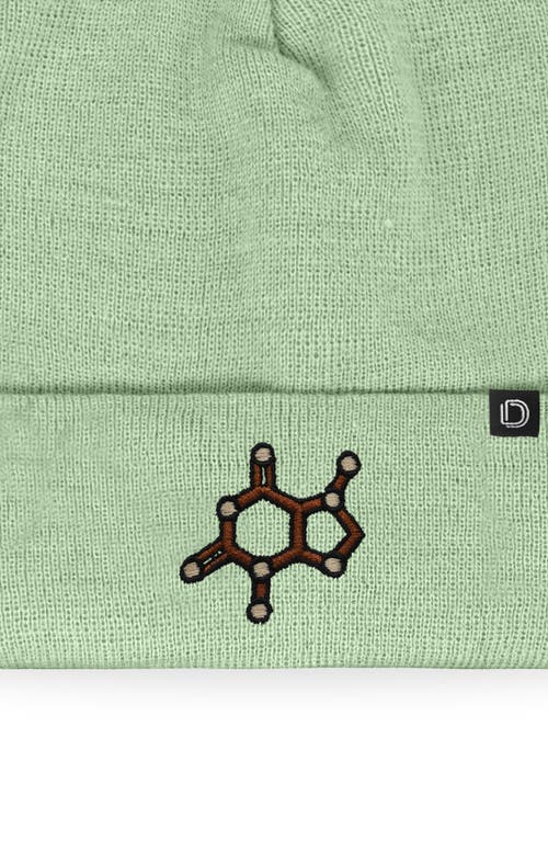 Dalix Molecule Beanie In Light Green