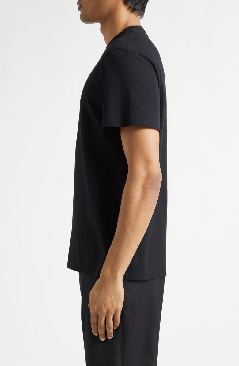 McQueen Embroidered Logo T-Shirt, Alternate, color, Black / Multicolour