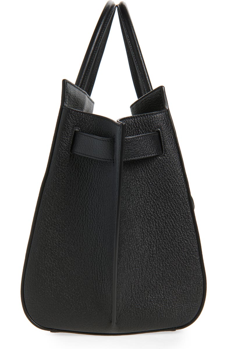 Saint Laurent Large Sac de Jour Leather Tote, Alternate, color, Black/ Toasted Brown
