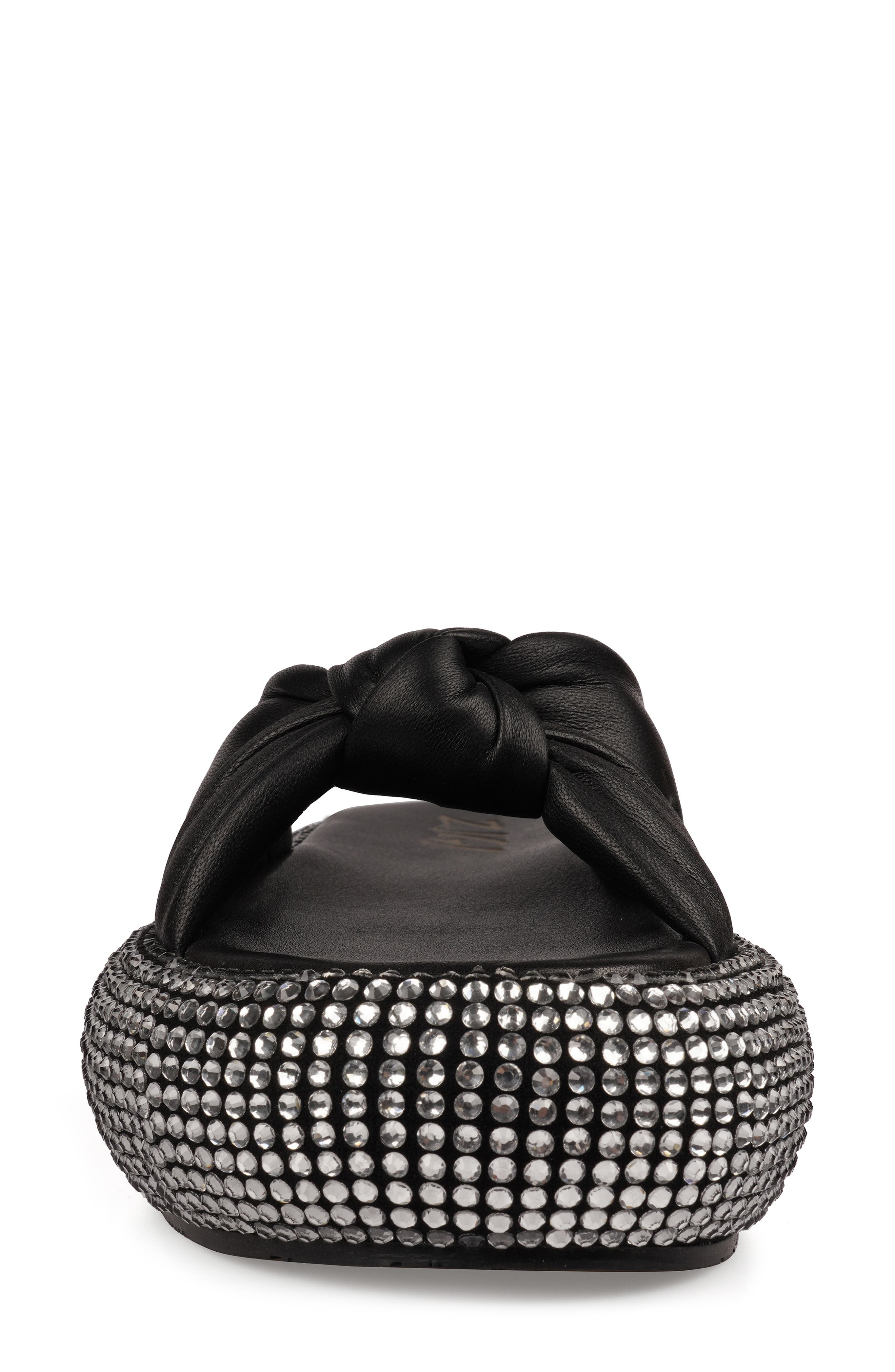 ZIGI Sabella Rhinestone Platform Slide Sandal, Alternate, color, 