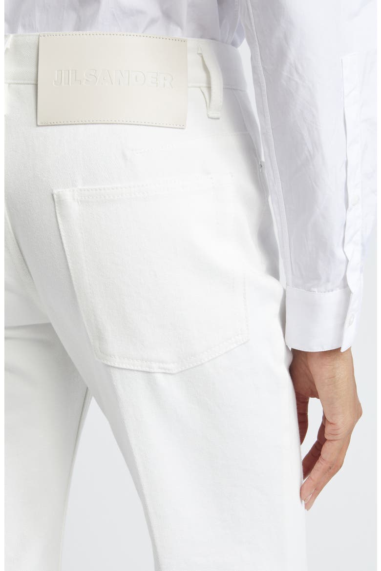 Crop Flare Leg Jeans, Alternate, color, OPTIC WHITE