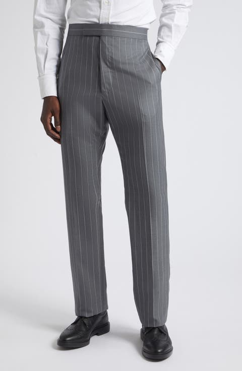 Fit 1 Stripe Backstrap Wool Trousers