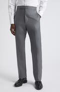 Thom Browne Fit 1 Stripe Backstrap Wool Trousers